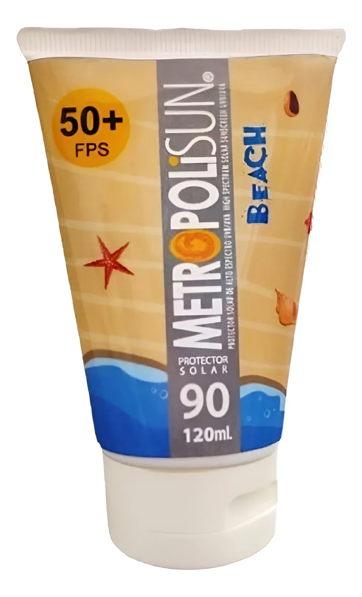 Protector Solar Dermatológico Metropolisun Beach/Playa 50+ FPS