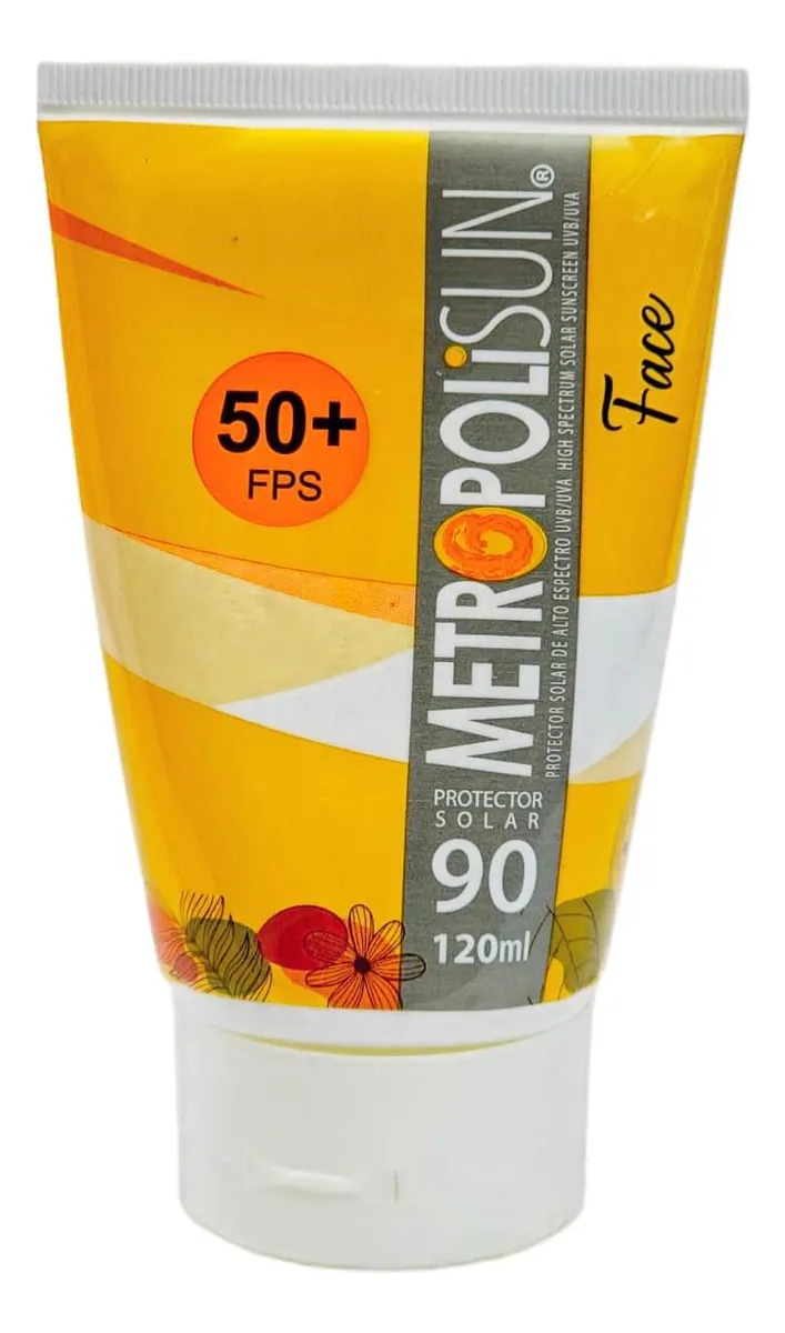 Protector Solar Dermatológico Metropolisun Facial 50+ FPS
