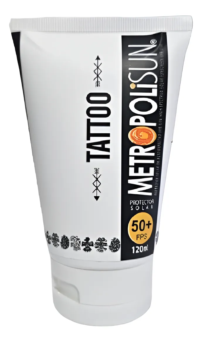 Protector Solar Dermatológico Metropolisun Tattoo/Tatuajes 50+ FPS